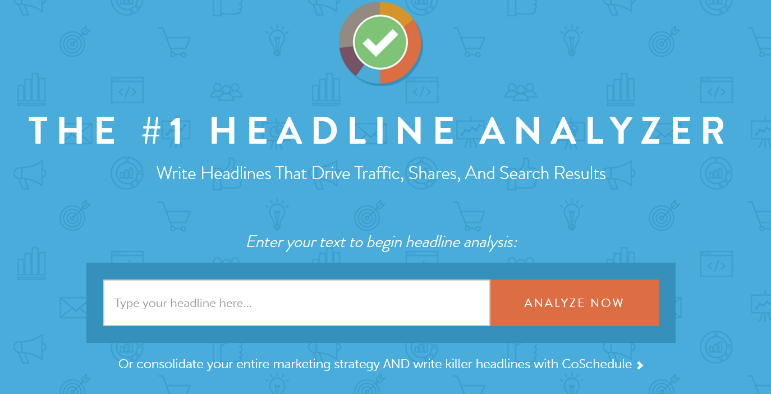 Headline analyzer tool screenshot